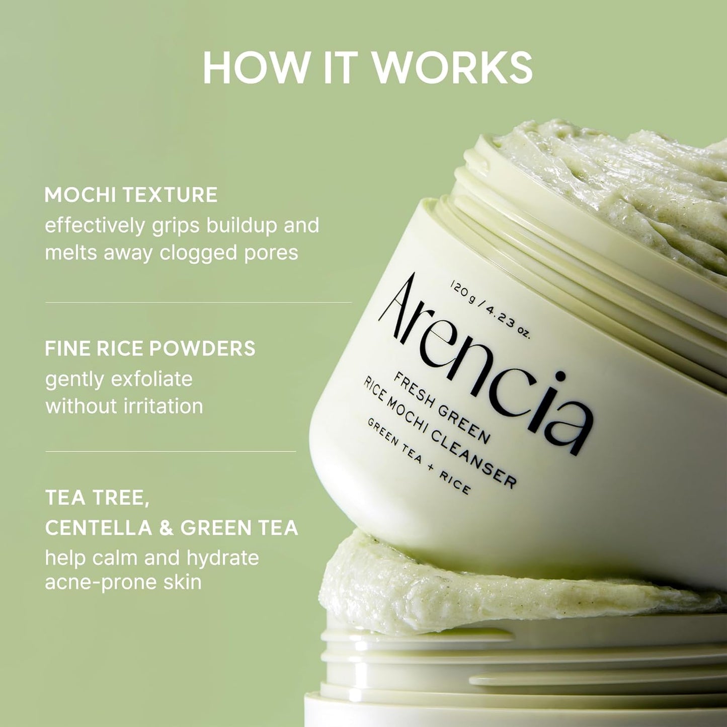 Luxevant Rice Mochi Face Cleanser
